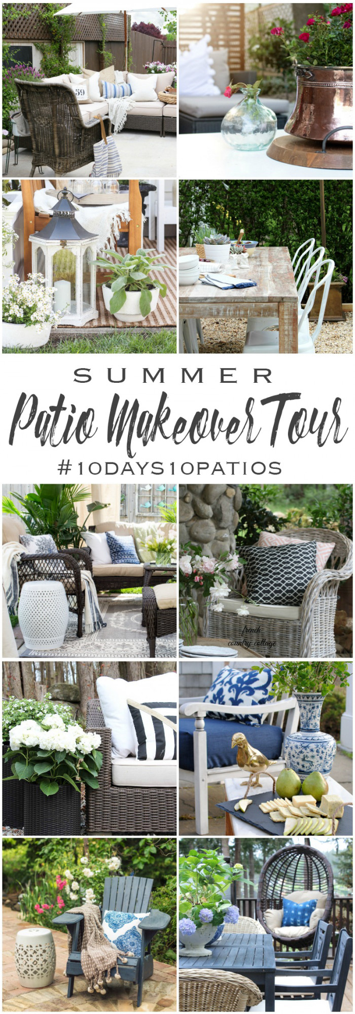 Summer Patio Makeover Tour