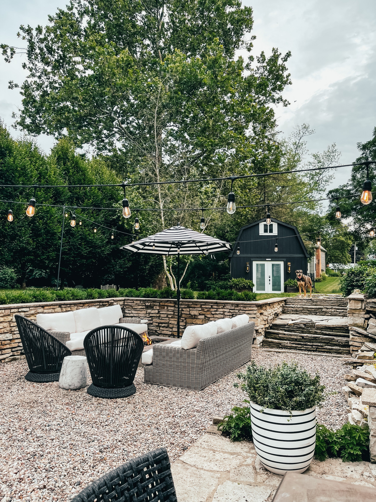 Arhaus deals fire pit